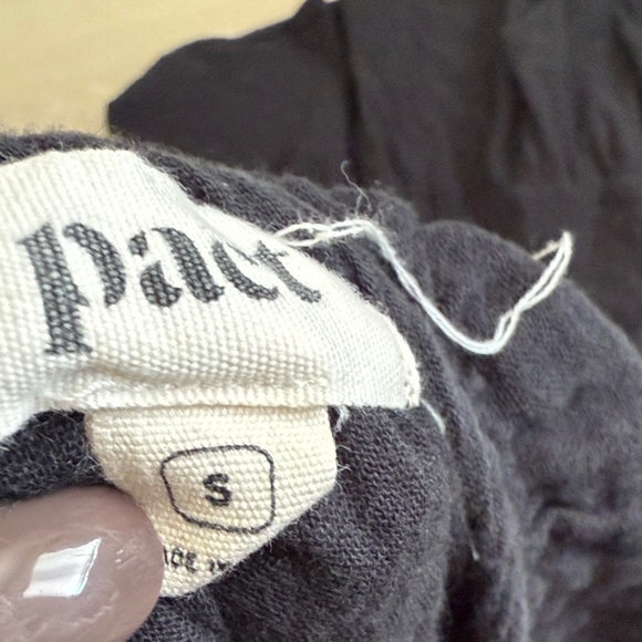 Pact Black Women's Dress - Picture 3 of 8